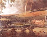 Famous Thames Paintings - Landscape with Rainbow, Henley-on-Thames